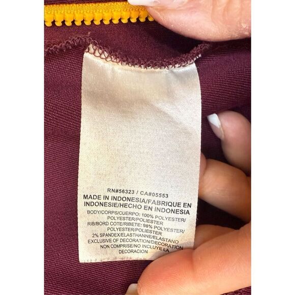 Arizona State Sun Devils Full Zip Track Jacket Youth XL Nike Dri-Fit - Picture 12 of 14